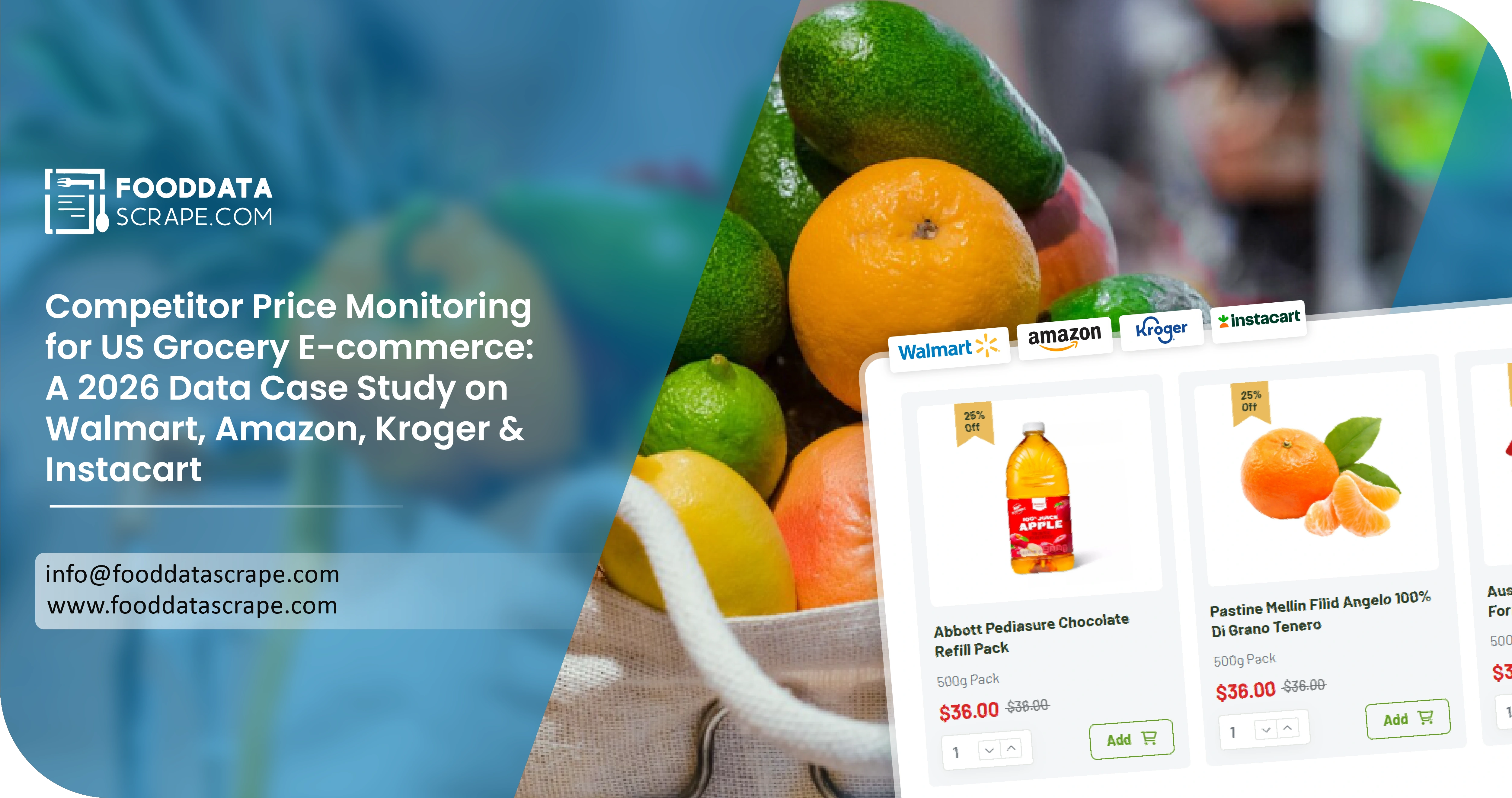 Competitor Price Monitoring for US Grocery Ecommerce